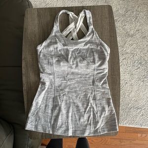Lulu lemon tank top with built in bra
